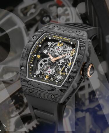 Replica Richard Mille RM 17-01 Tourbillon Carbon TPT Watch